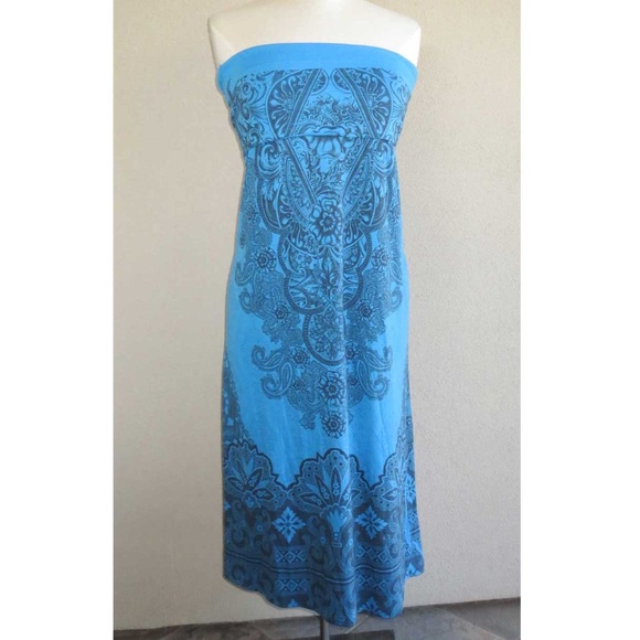 strapless beach cover up dress